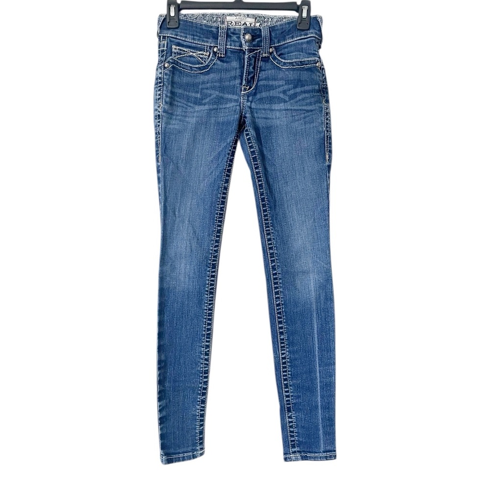 Ariat Medium Wash Skinny Jeans Size 2/25